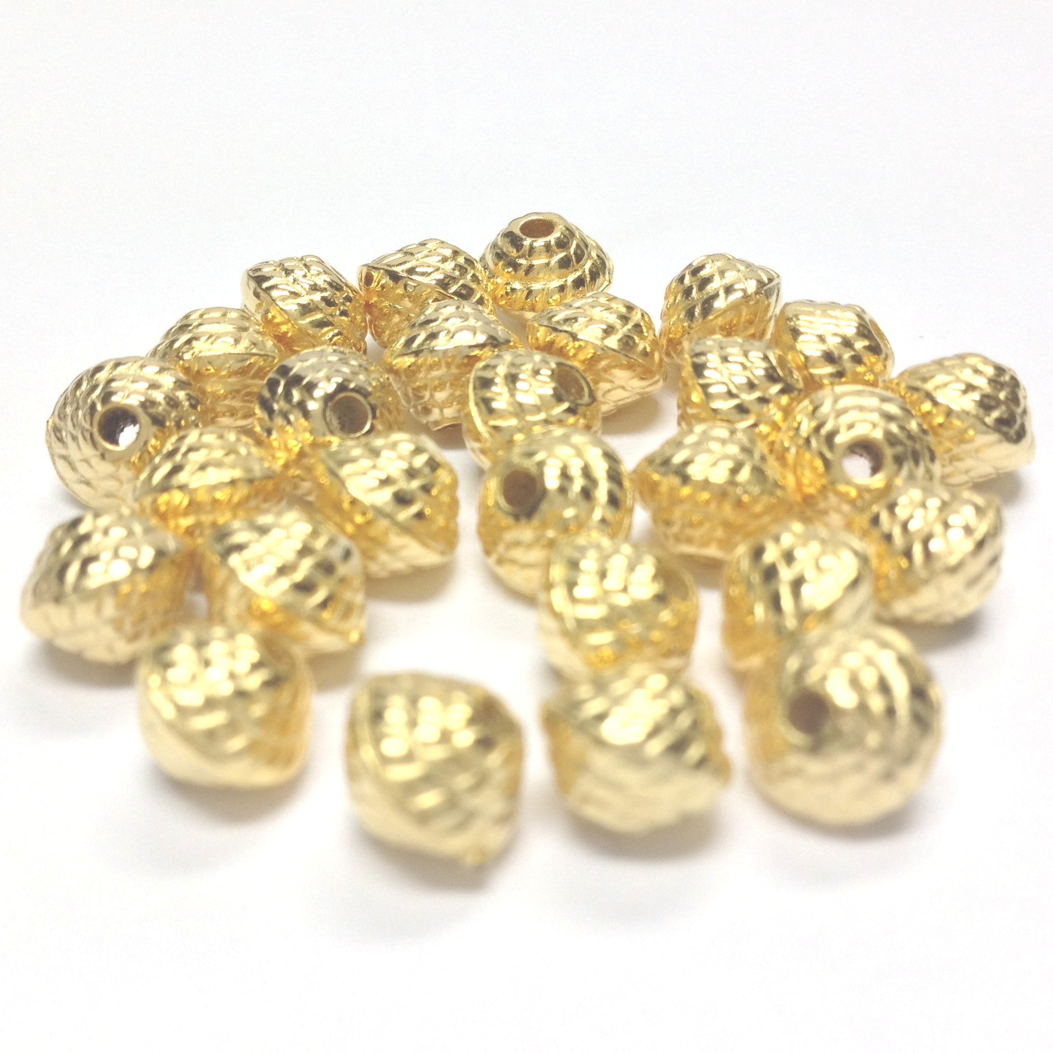 6MM Hamilton Gold Rope Bead (144 pieces)