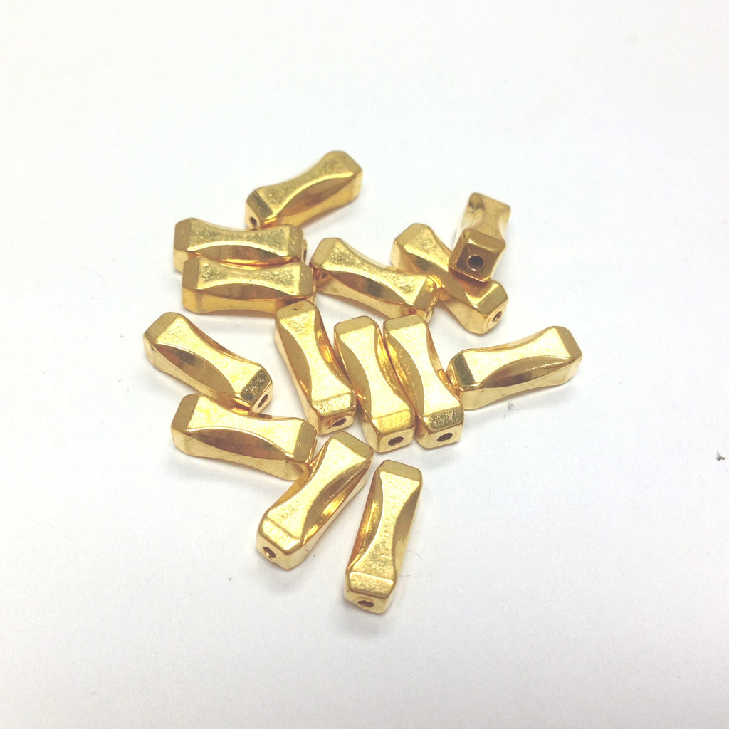 10X5MM Gold Tube Bead (144 pieces)
