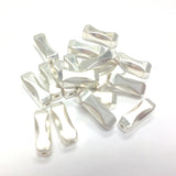 10X5MM Silver Tube Bead (144 pieces)
