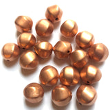11MM Mat Copper Nugget Bead (72 pieces)