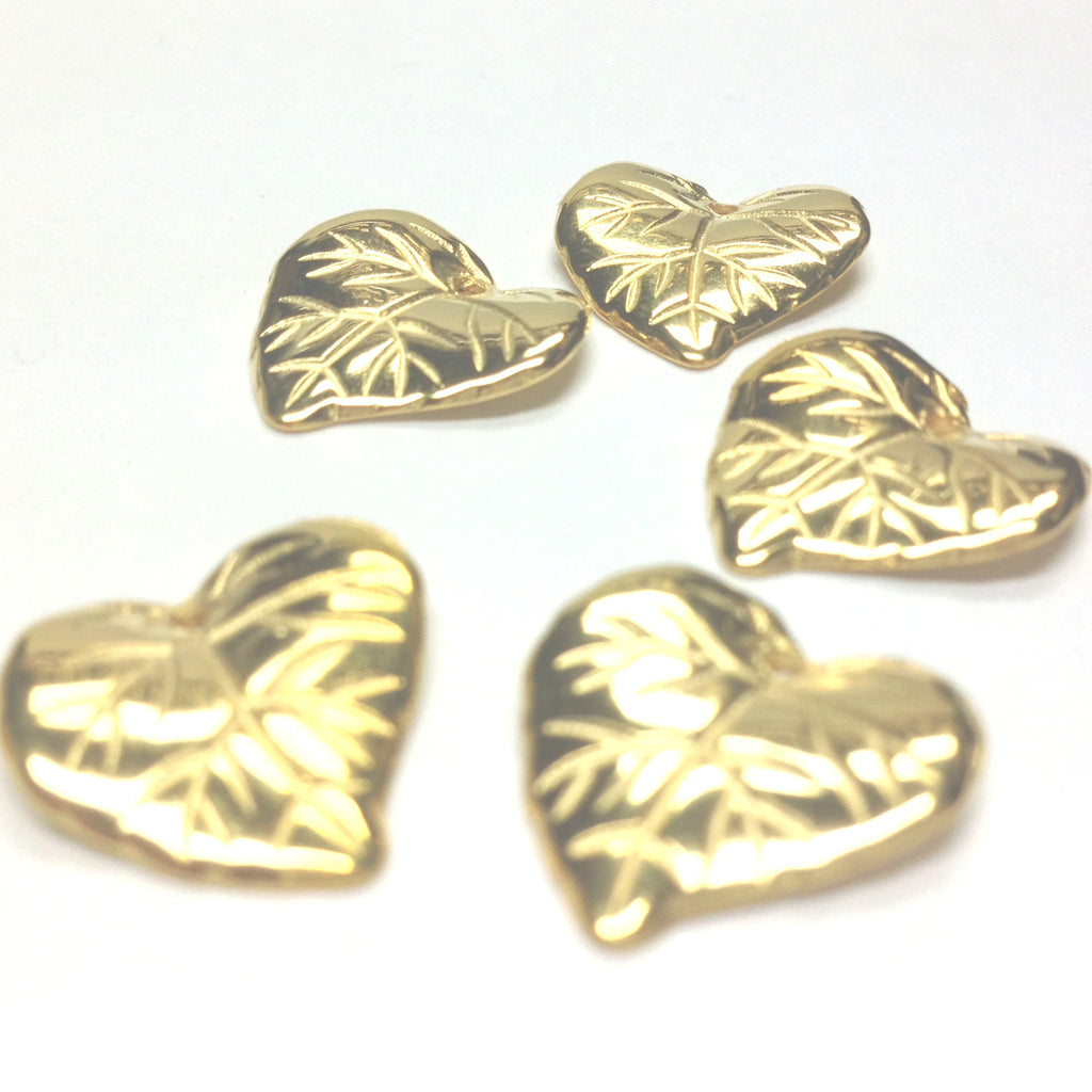 15MM Hamilton Gold Leaf Drop (72 pieces)