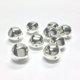 13MM Silver Baroque Bead (36 pieces)