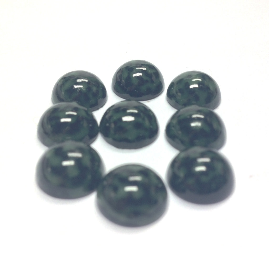 14MM Green/Black Dappled Cab (36 pieces)