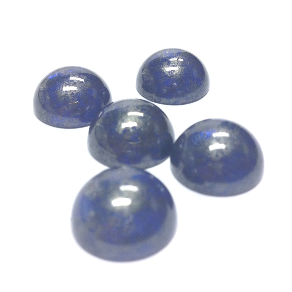 14MM Blue "Gold Lace" Cab (36 pieces)