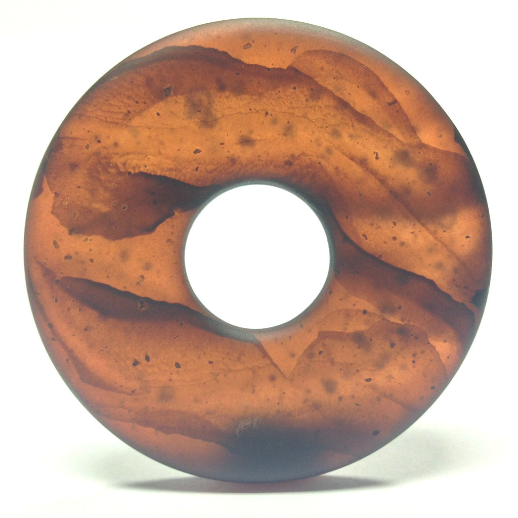 60MM Brown Mat "Haze" Ring (2 pieces)