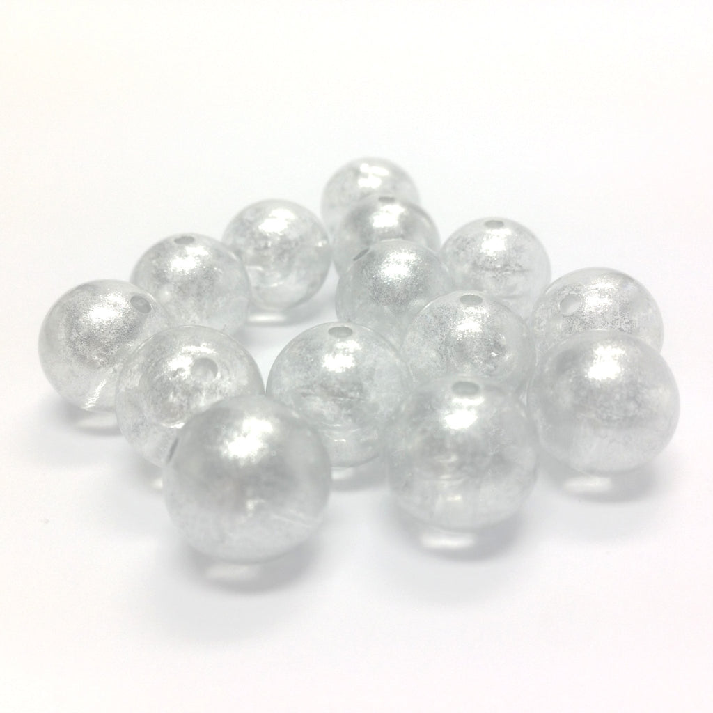 10MM Crystal "Silver Lace" Bead (72 pieces)