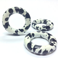 32MM "Dalmation" Ring (6 pieces)