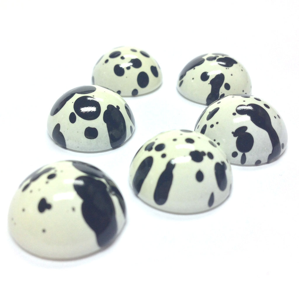 18MM "Dalmation" Highdome Cab (12 pieces)