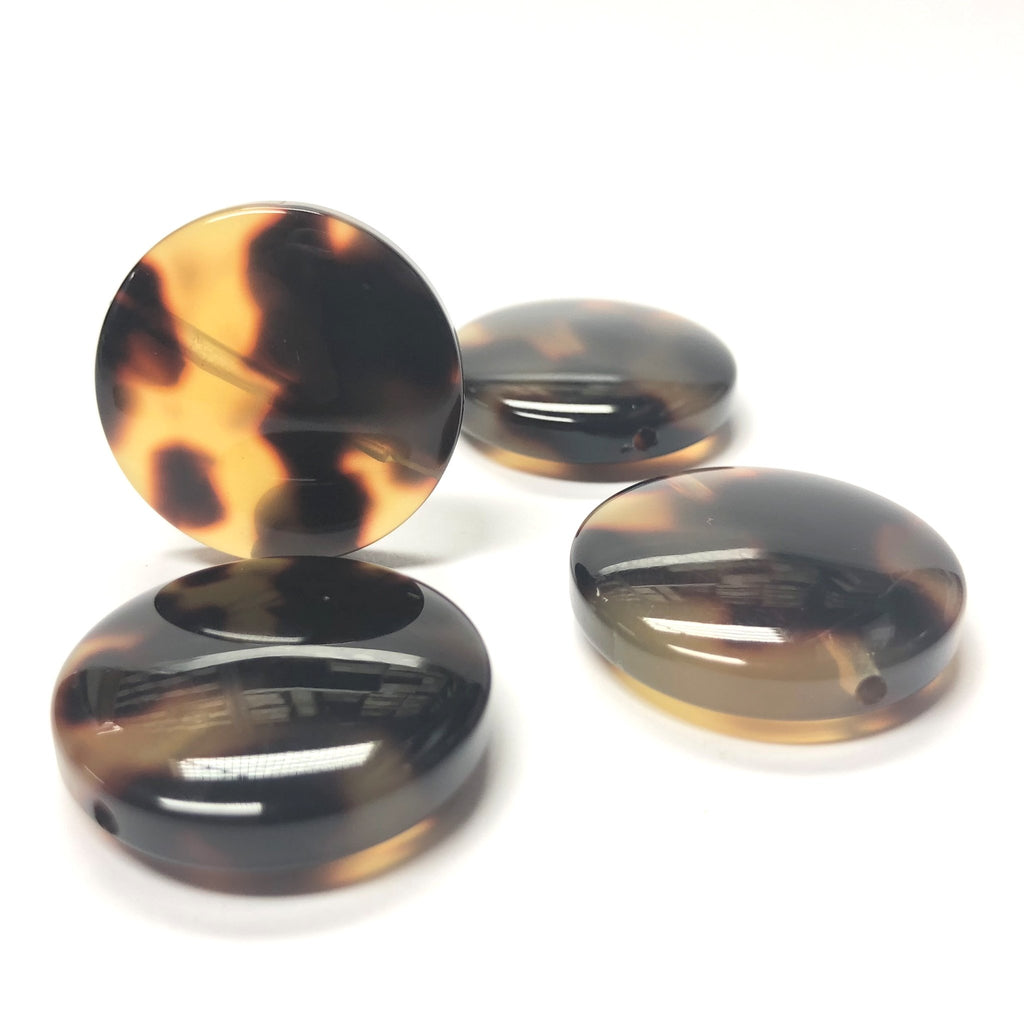 24MM "Tortuga" Disc Bead (2 pieces)