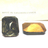 18X13MM Black Diamond Octagon Stone (12 pieces)