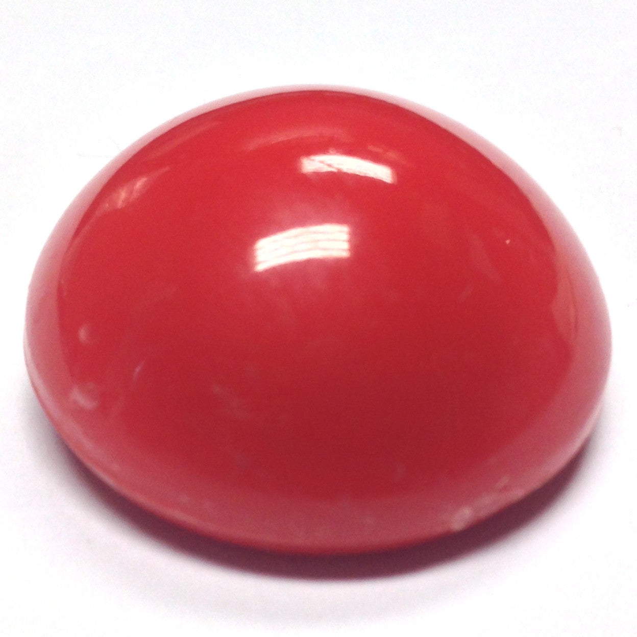 28MM Red High Dome Plastic Cab (12 pieces)